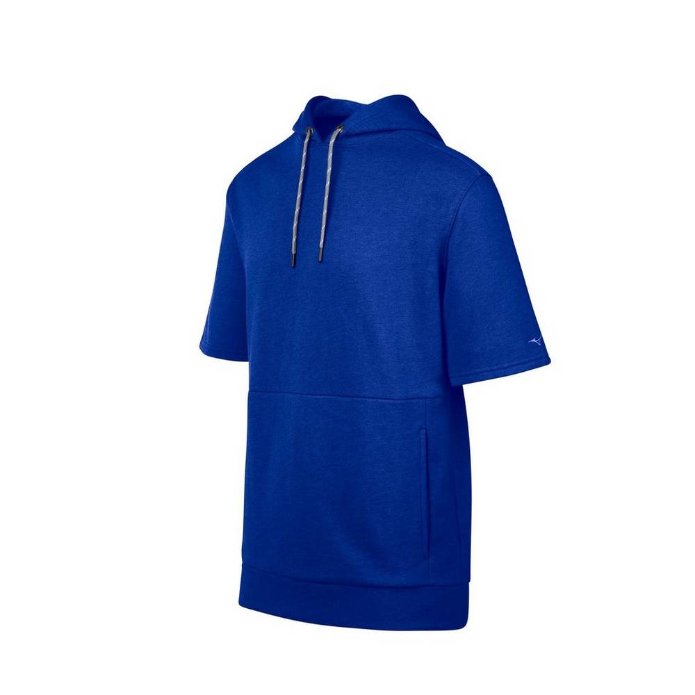 Panske Mikina Mizuno Game Time Short Sleeve Kráľovská Modrá Vypredaj SPHX08439